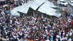 दादरच्या कबुतरखान्याजवळ राडा, जैन समाज आक्रमक; ताडपत्री काढली, आत घुसले आंदोलक!