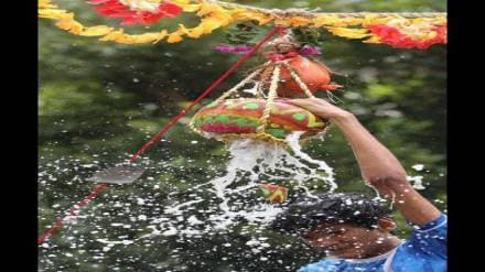 social initiative by thane dahihandi navyug mandal