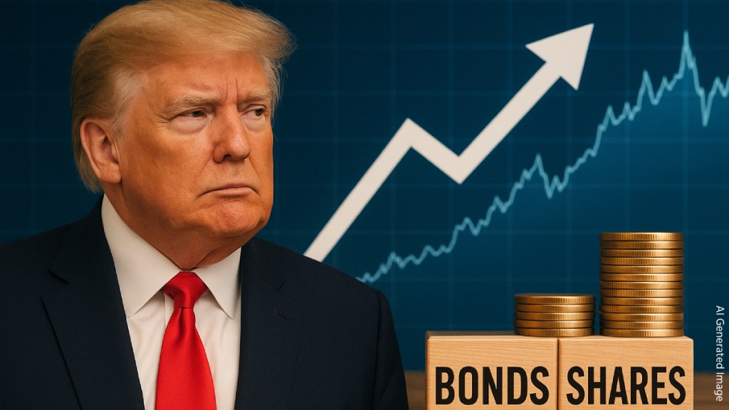 donald trump investment in bonds shares