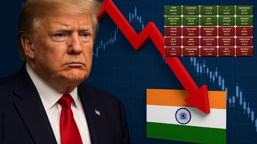 donald trump tariff bombay stock exchange