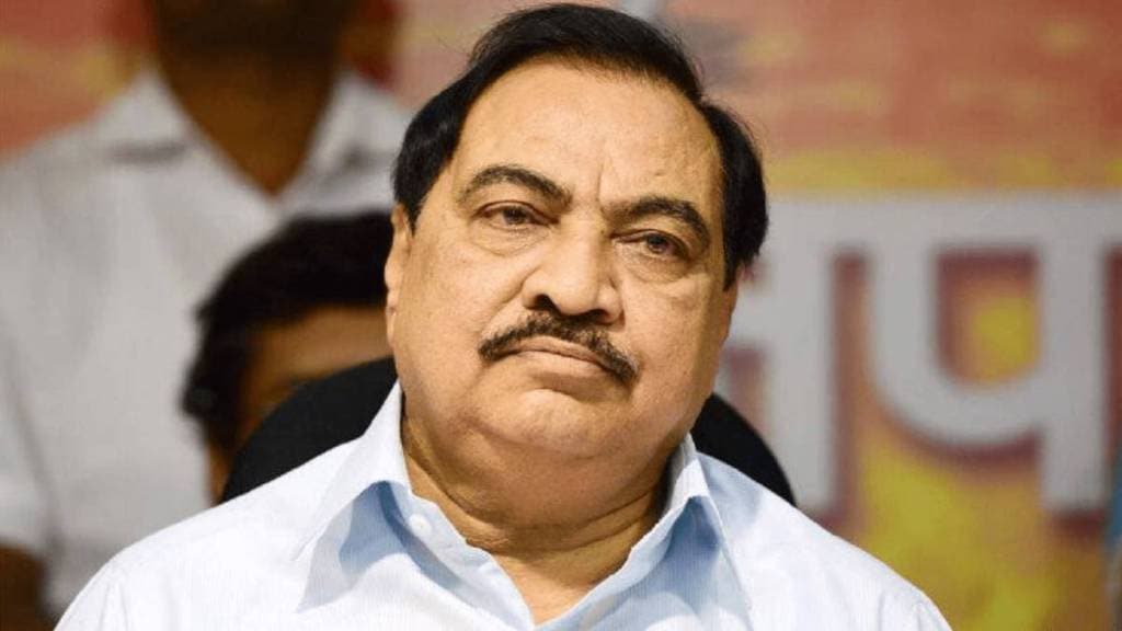 Eknath Khadse allegations on BJP