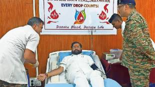 Eknath Shinde participates in Shiv Sena Maharaktadan Yatra in Srinagar