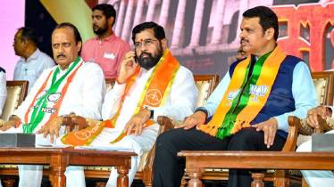 eknath shinde devendra fadnavis ajit pawar photo