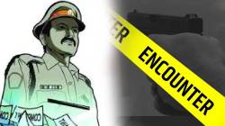 सातारा जिल्ह्यात दहशत असलेला दरोडेखोर शिक्रापूरजवळ पोलिसांशी झालेल्या चकमकीत ठार