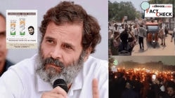 Fact check: राहुल गांधीच्या ‘मतचोरी’दाव्यानंतर आंदोलनाचे Video Viral! पण सत्य मात्र वेगळेच!
