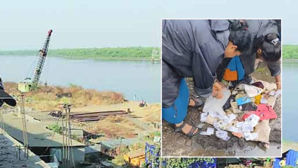 मुंब्रा खाडीकिनारी सापडली बोगस मतदार ओळखपत्रे आणि पॅन कार्ड; काँग्रेसने केली चौकशीची मागणी