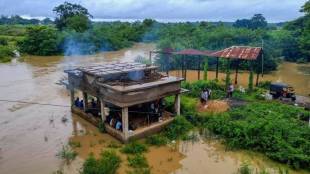 floods in Bastar district of Chhattisgarh