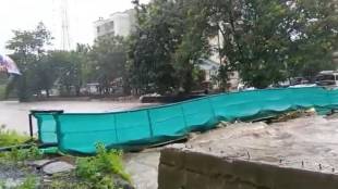 Tatpurla bridge connecting Shani Nagar in Badlapur was washed away due to heavy rains