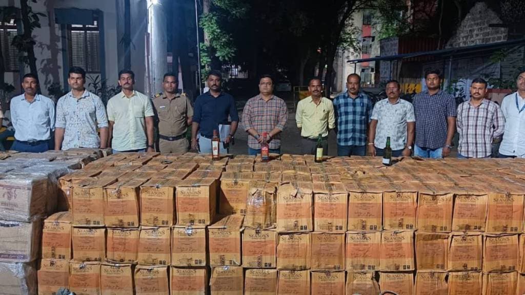 foreign liquor sent to Gujarat