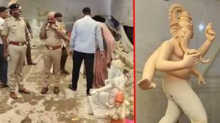 Ganesh idol maker escapes in Dombivli