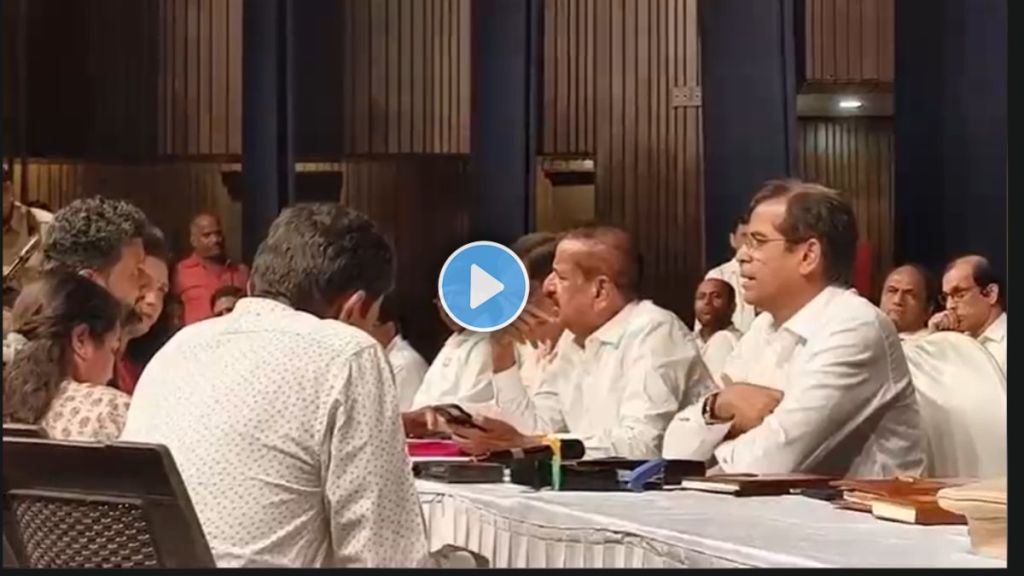 ganesh naik Janata darbar viral video navi Mumbai officer  deputy commissioner cries incident
