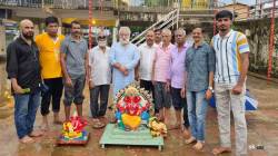 सिंधुदुर्ग जिल्ह्यात दीड दिवसांच्या गणपतीला भावपूर्ण निरोप,; आमदार दीपक केसरकर यांनी केले नैसर्गिक कुंडात विसर्जन