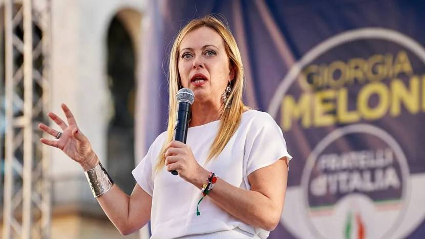 giorgia meloni viral video