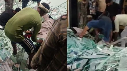 Two workers including minor killed as 10000 kg glass stack collapses in Vasai factory owners booked for negligence