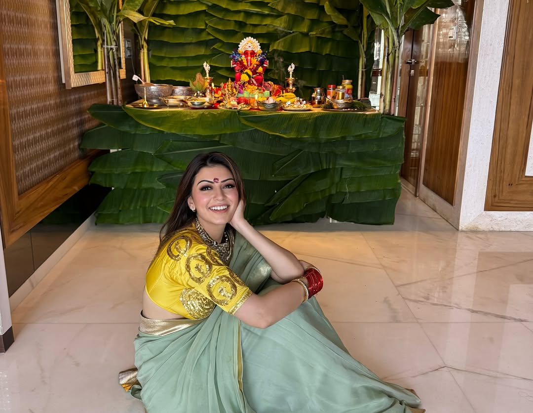 hansika motwani ganpati