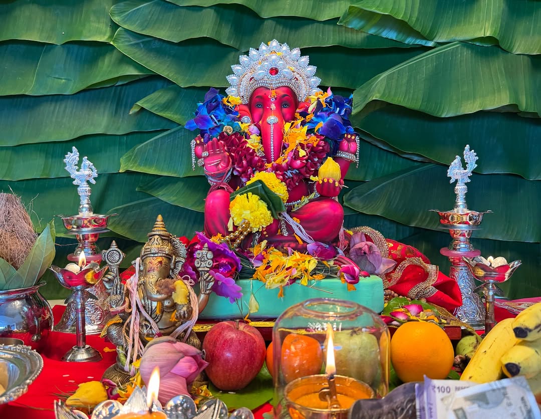hansika motwani ganpati 