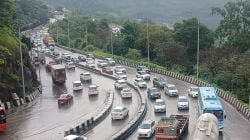 मुंबई-पुणे महामार्गावरील बोर घाटात अवजड वाहनांना बंदी