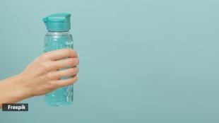 plastic water bottle