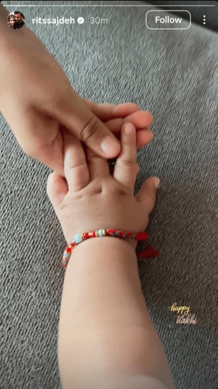 Rohit Sharma Son Daughter First Time Celebrate Rakshabandhan