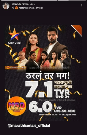Tharala Tar Mag TRP Ratings