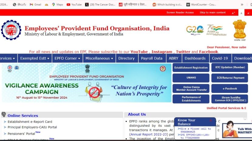 important pf account rule for first job