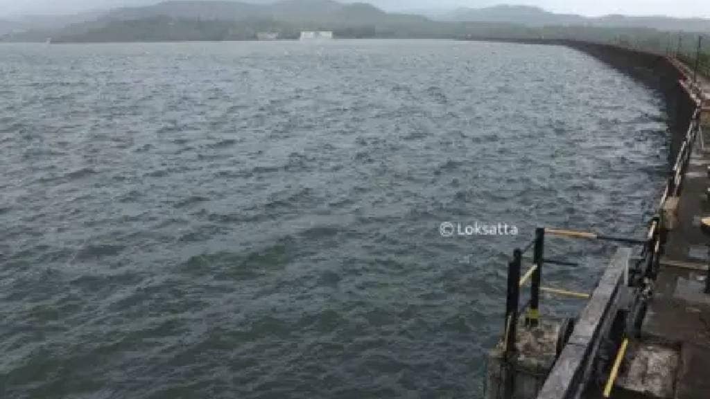 Rains have increased the water level in the dam by 5 percent