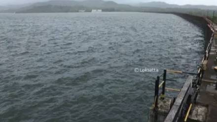 Rains have increased the water level in the dam by 5 percent