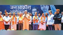 भ्रष्टाचाऱ्यांसमोर मुख्यमंत्र्यांची अपरिहार्यता! शिवसेना पक्षप्रमुख उद्धव ठाकरे यांचे टीकास्त्र, राज्यभरात जनआक्रोश आंदोलन