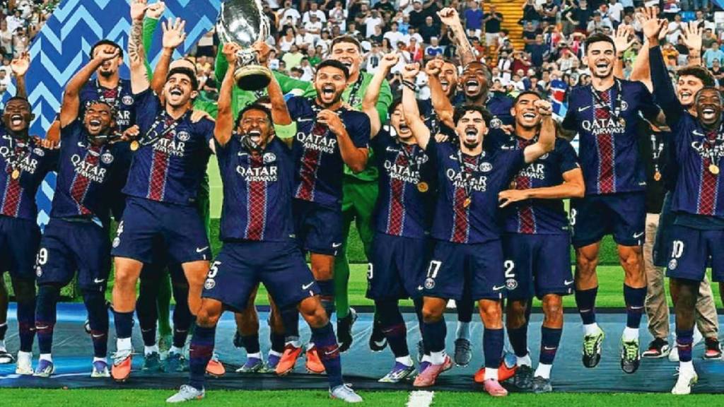 Paris Saint Germain beat Tottenham to win UEFA Super Cup