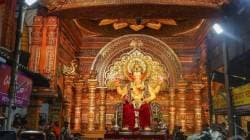 मुंबईतील गणेशोत्सवात विविध मंदिरांच्या प्रतिकृती; राम मंदिर, रामनाथस्वामी मंदिरासह सुवर्ण महाल ठरतोय लक्षवेधी