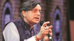 Shashi Tharoor on Tariffs : जशास तसं वागा: भारतानंही अमेरिकी मालावरील टॅरिफ १७ टक्क्यांवरून ५० टक्के करावं; शशी थरूरांचा सल्ला