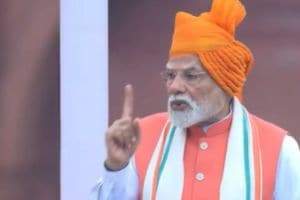PM Narendra Modi and President Droupadi Murmu during 79th Independence Day 2025 celebrations