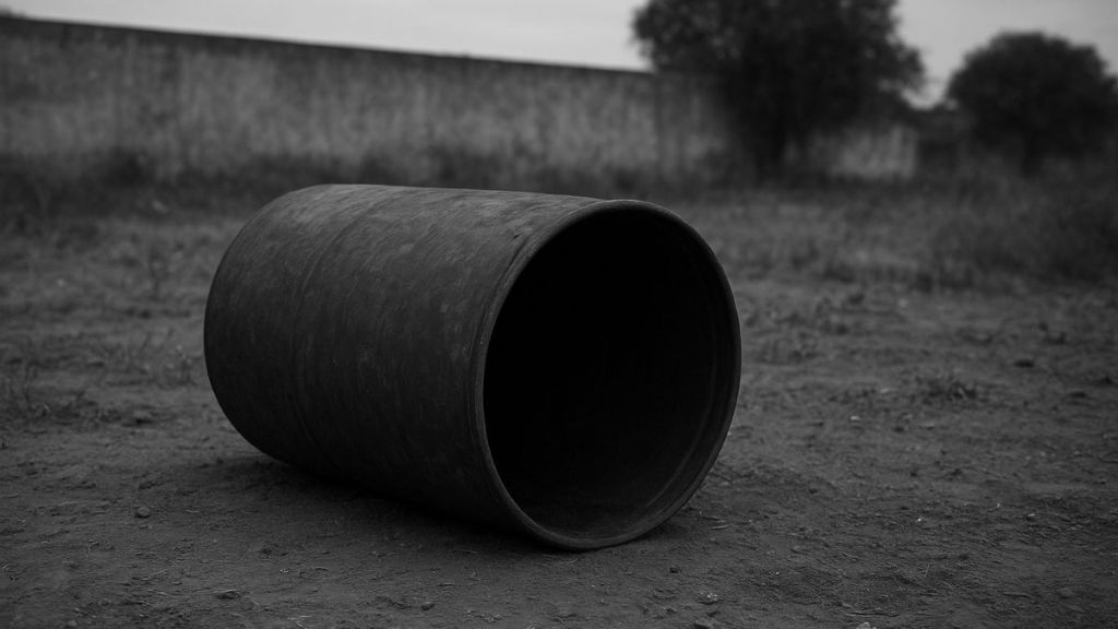 Man's Body Found In A Drum