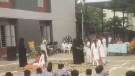 Gujarat school depicts burqa-clad women as terrorists in Independence Day play sparks outrage marathi news