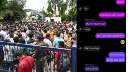 Ahmedabad class 10th student murder accused chat goes viral