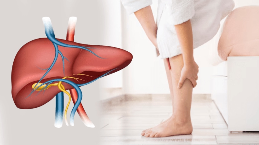 liver cancer symptoms in legs