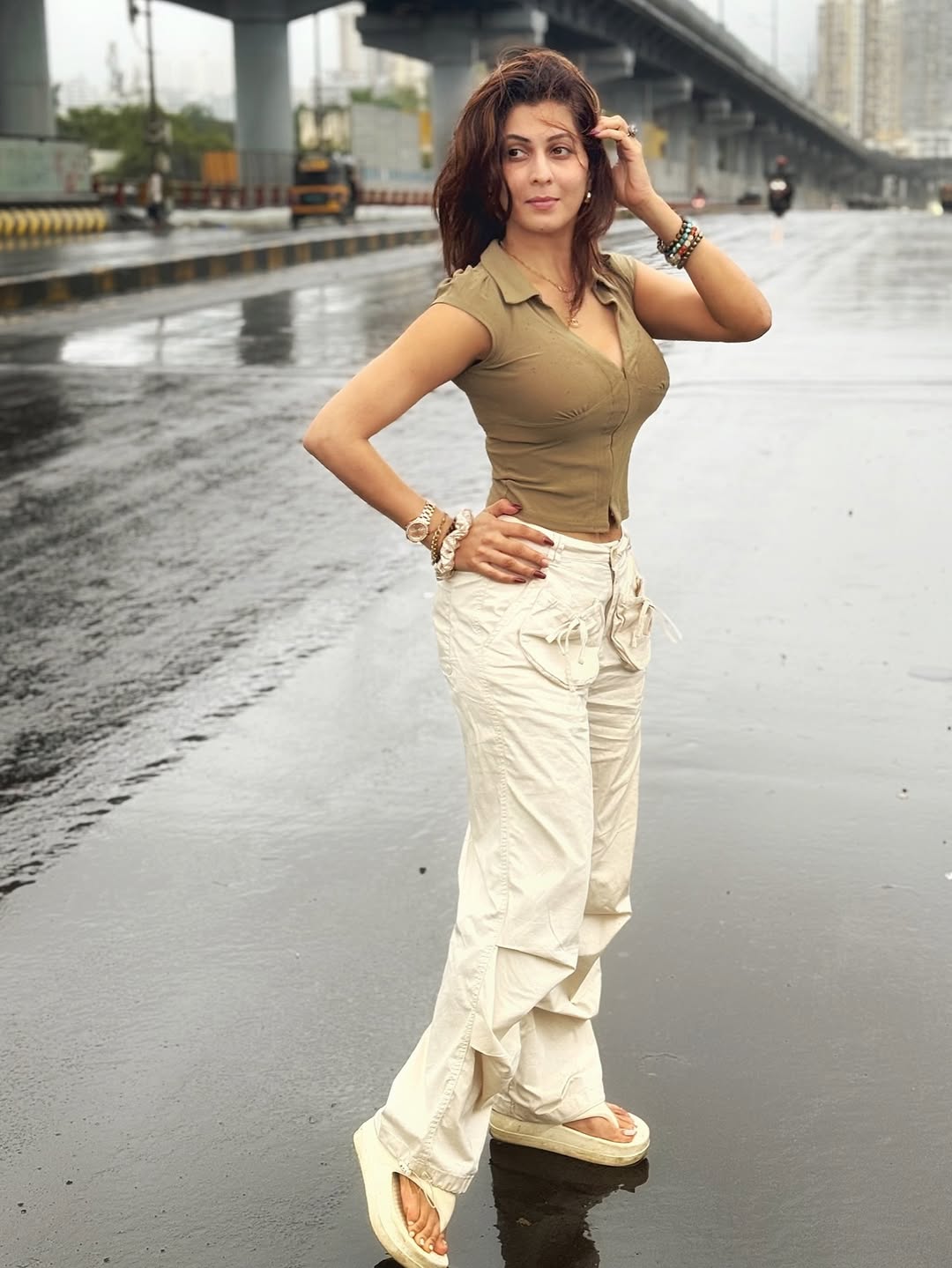 Madhavi Nimkar Mall Photos