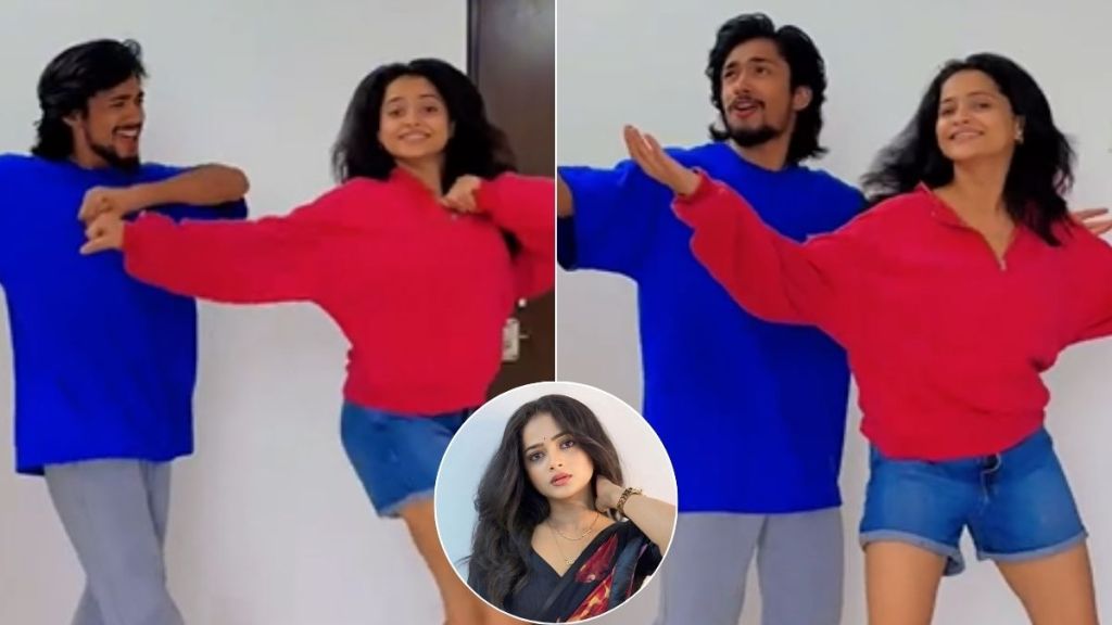 maharashtrachi hasyajatra fame shivali parab dance on shahrukh khan and twinkle khanna mohabbat ho gayee video viral