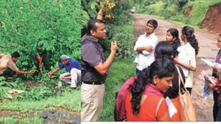 makrand aitawade researcher of rare western ghats plants inspires through eco education marathi article