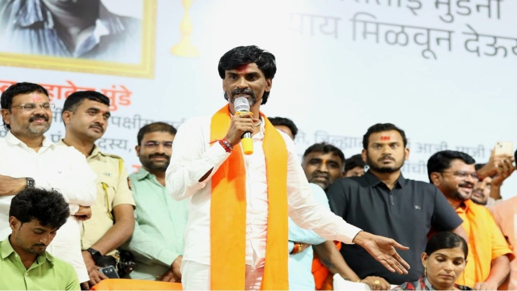 dhananjay munde targeted in mahadev munde murder row manoj jarange