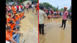 Manoj Jarange Patil Azad Maidan : मराठा आंदोलन दुसरा दिवसातही चिखलात; मिळेल तिथे आसरा…