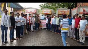 Thane maratha protesters are making serious allegations of police obstruction