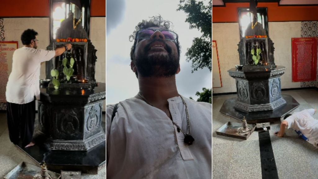 marathi actor suyash tilak shares video of nandurbar temples also shares his unique and spiritual experience