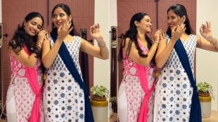 marathi actress vallari viraj and aalapini nisal share dance video on the kanha song