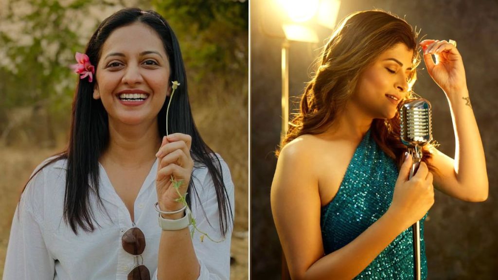 marathi singer Savanee Ravindra share post for Tejashree Pradhan and Subodh Bhave Vin Doghantali Hi Tutena new serial