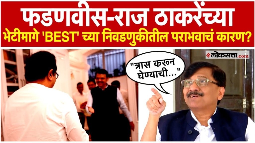 फडणवीस-राज ठाकरेंच्या भेटी मागचं राजकारण काय? राऊत म्हणातात...