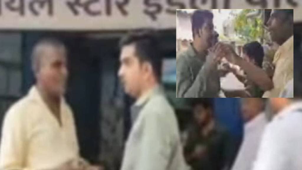mns soldier beat up hotel operator in Kalyan East