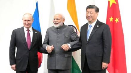 Modi Putin Jinping news in marathi