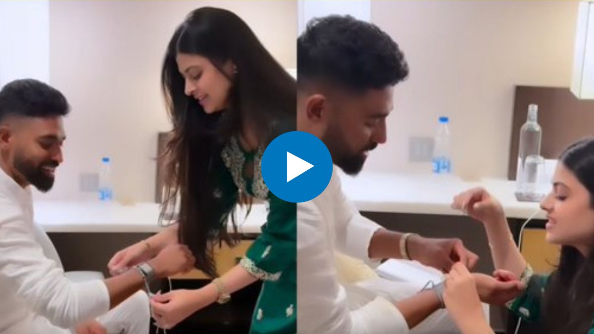 Rakshabandhan: धर्म जोडणारं रक्षाबंधन; मोहम्मद सिराज-जनाई भोसले यांचा Video व्हायरल