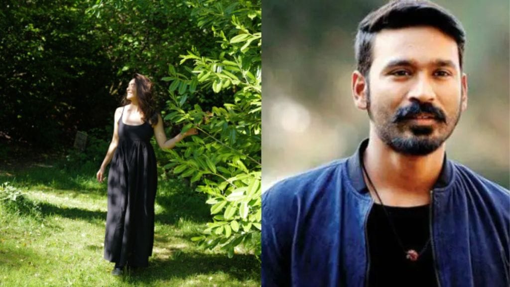 mrunal thakur and Dhanush